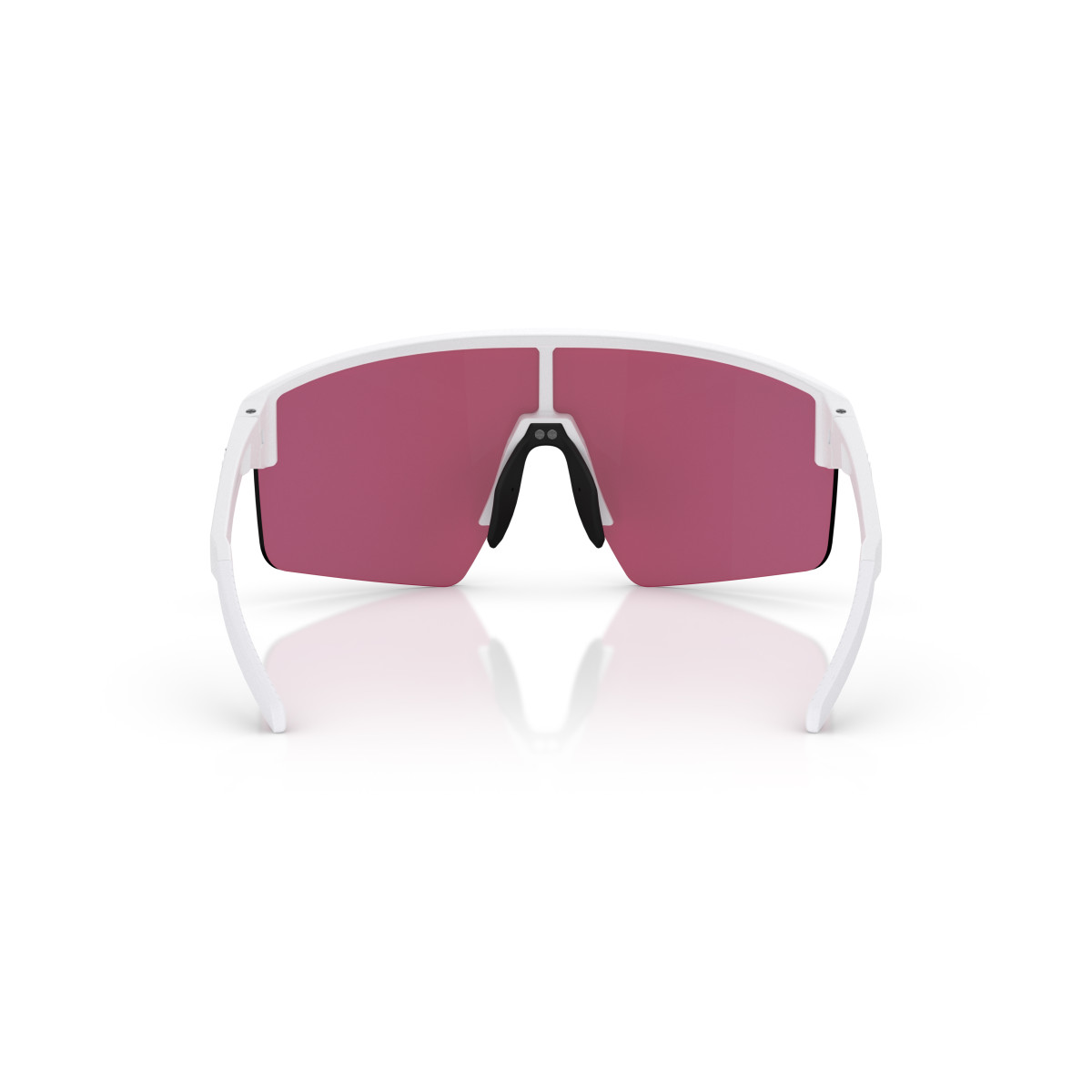 BLIZ P004 päikeseprillid | Nano Optics - Nordic Light | Matte White - Rose Violet Mirror Blue