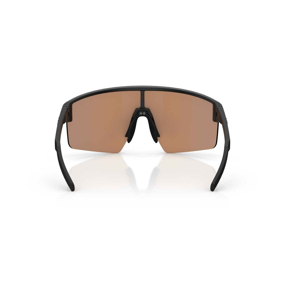 BLIZ P004 päikeseprillid | Nano Optics - Nordic Light | Matte Black - Coral - Orange Mirror Blue