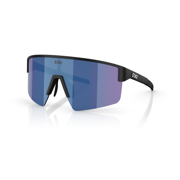 BLIZ P004 Small päikeseprillid | Matte Black - Blue