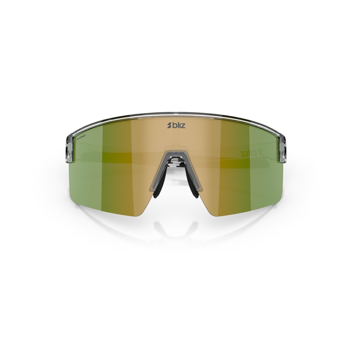 BLIZ P004 päikeseprillid | Transparent White - Green