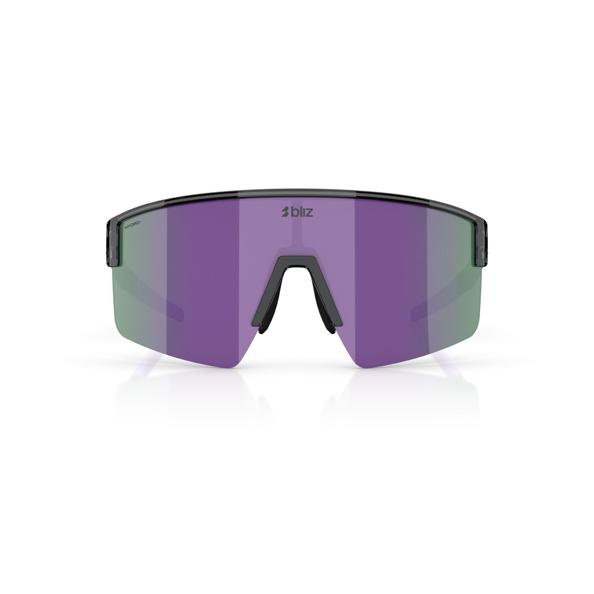 BLIZ P004 Small päikeseprillid | Crystal Black - Purple