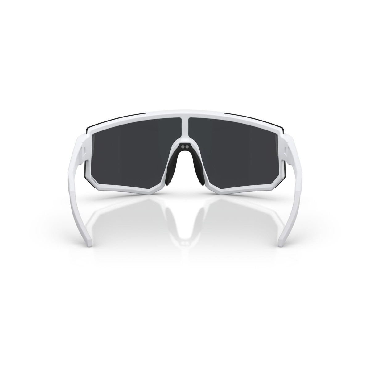 BLIZ P005 saulesbrilles | Matte White - Smoke Blue Multicolour