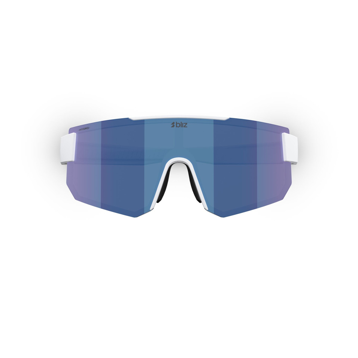 BLIZ P005 saulesbrilles | Matte White - Smoke Blue Multicolour