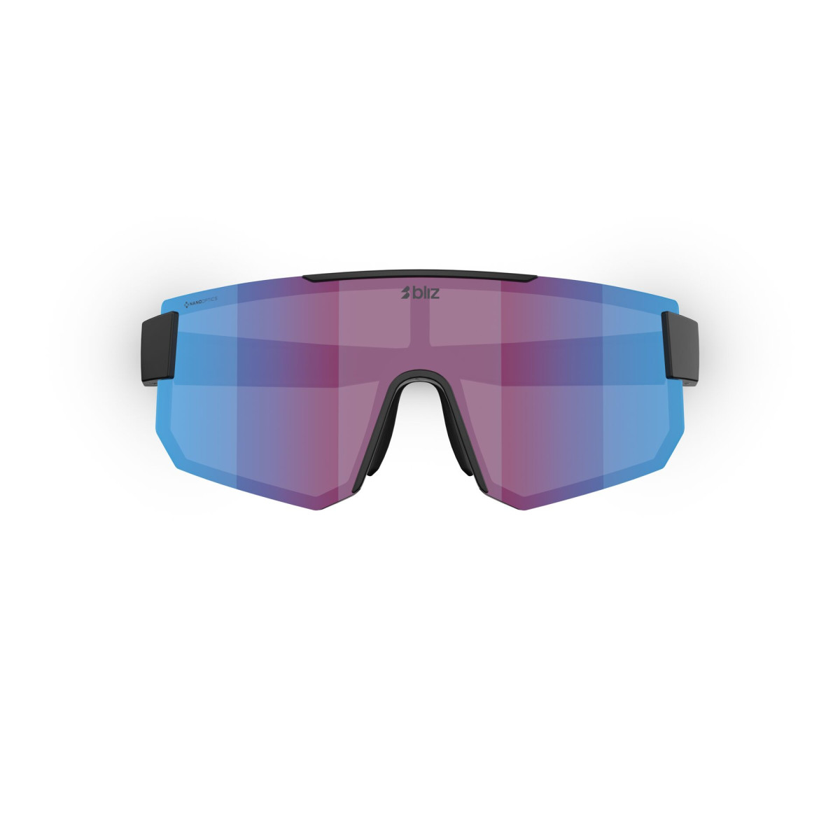 BLIZ P005 saulesbrilles | Nano Optics | Matte Black - Violet Blue Multicolour