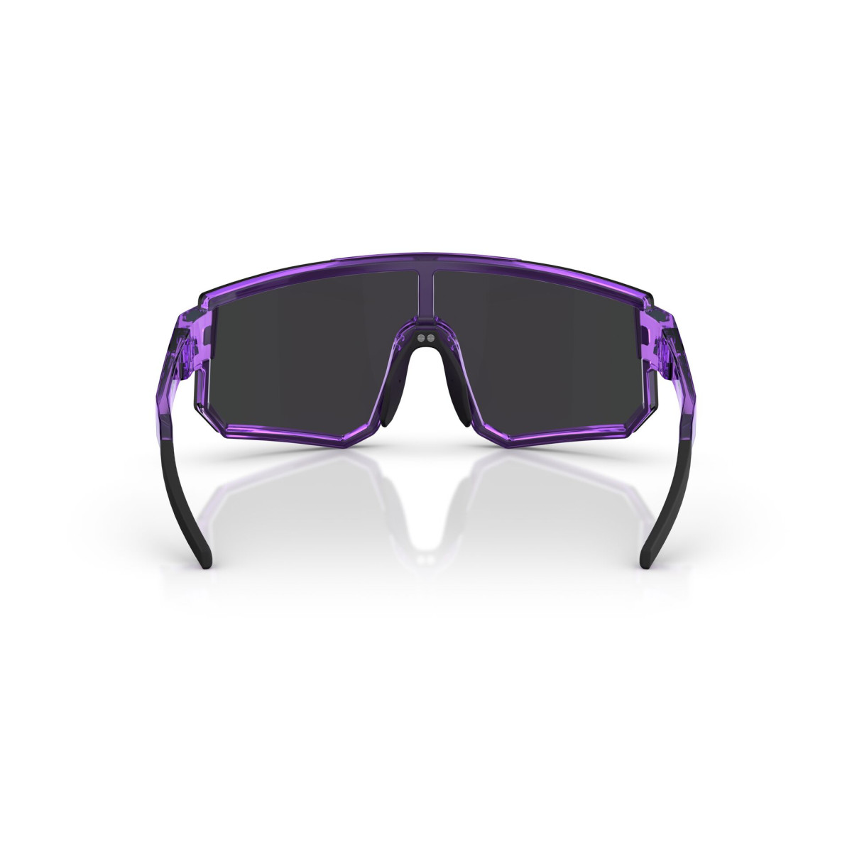 BLIZ P005 päikeseprillid | Transparent Purple - Smoke Purple Mirror