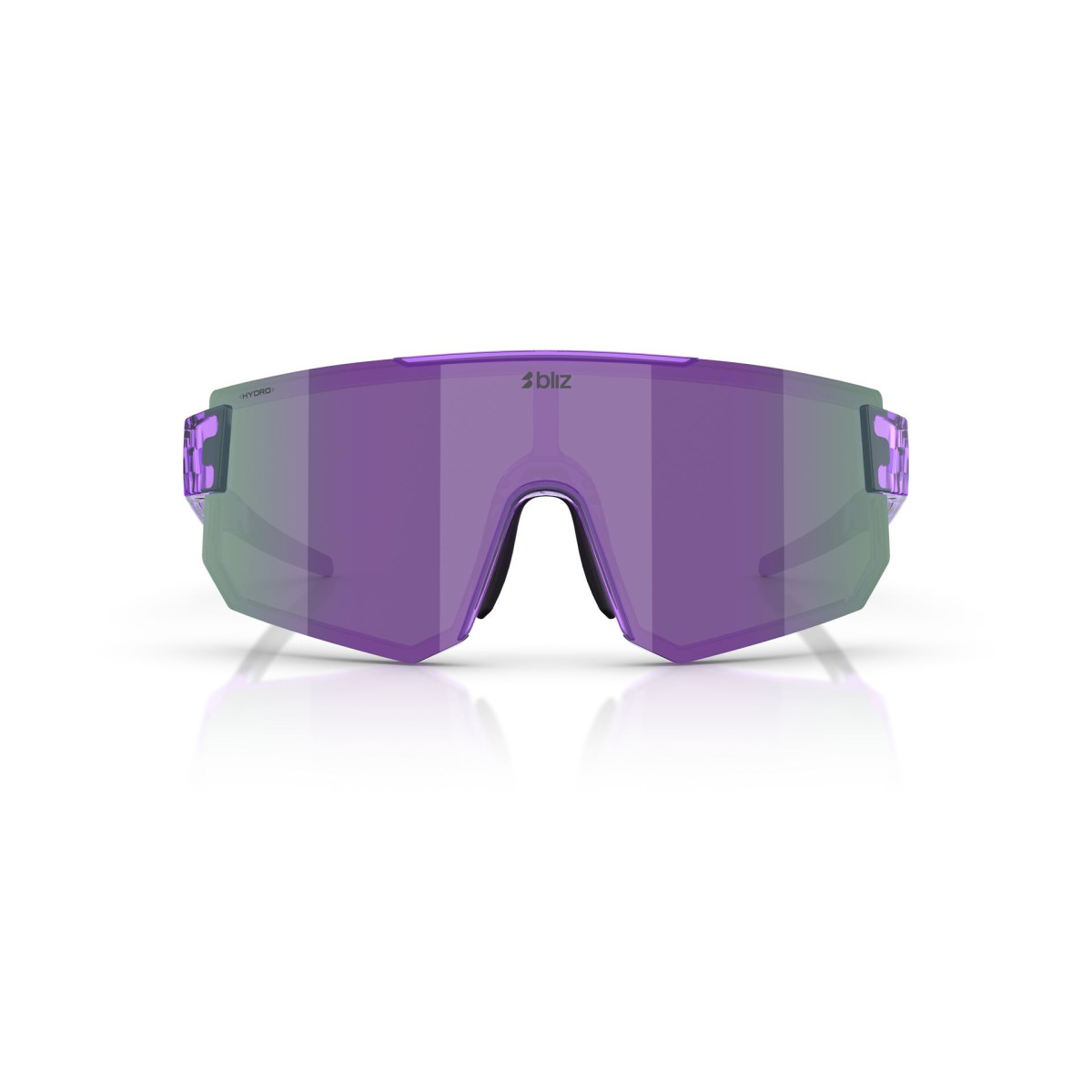 BLIZ P005 päikeseprillid | Transparent Purple - Smoke Purple Mirror