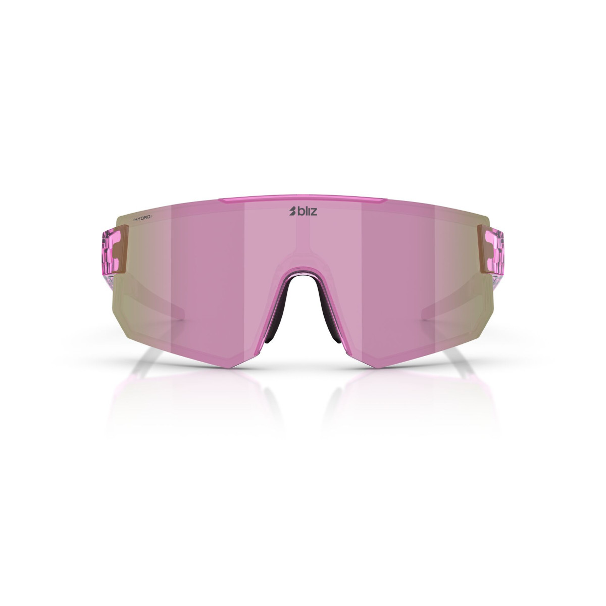 BLIZ P005 saulesbrilles | Transparent Pink - Brown Rose Multicolour