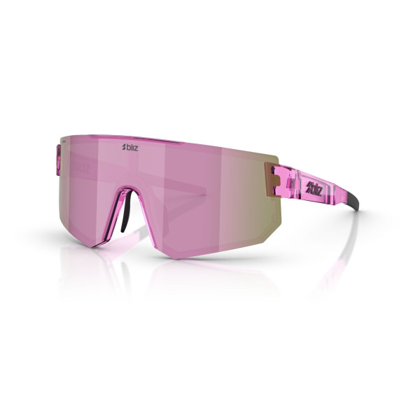 BLIZ P005 päikeseprillid | Transparent Pink - Brown Rose Multicolour