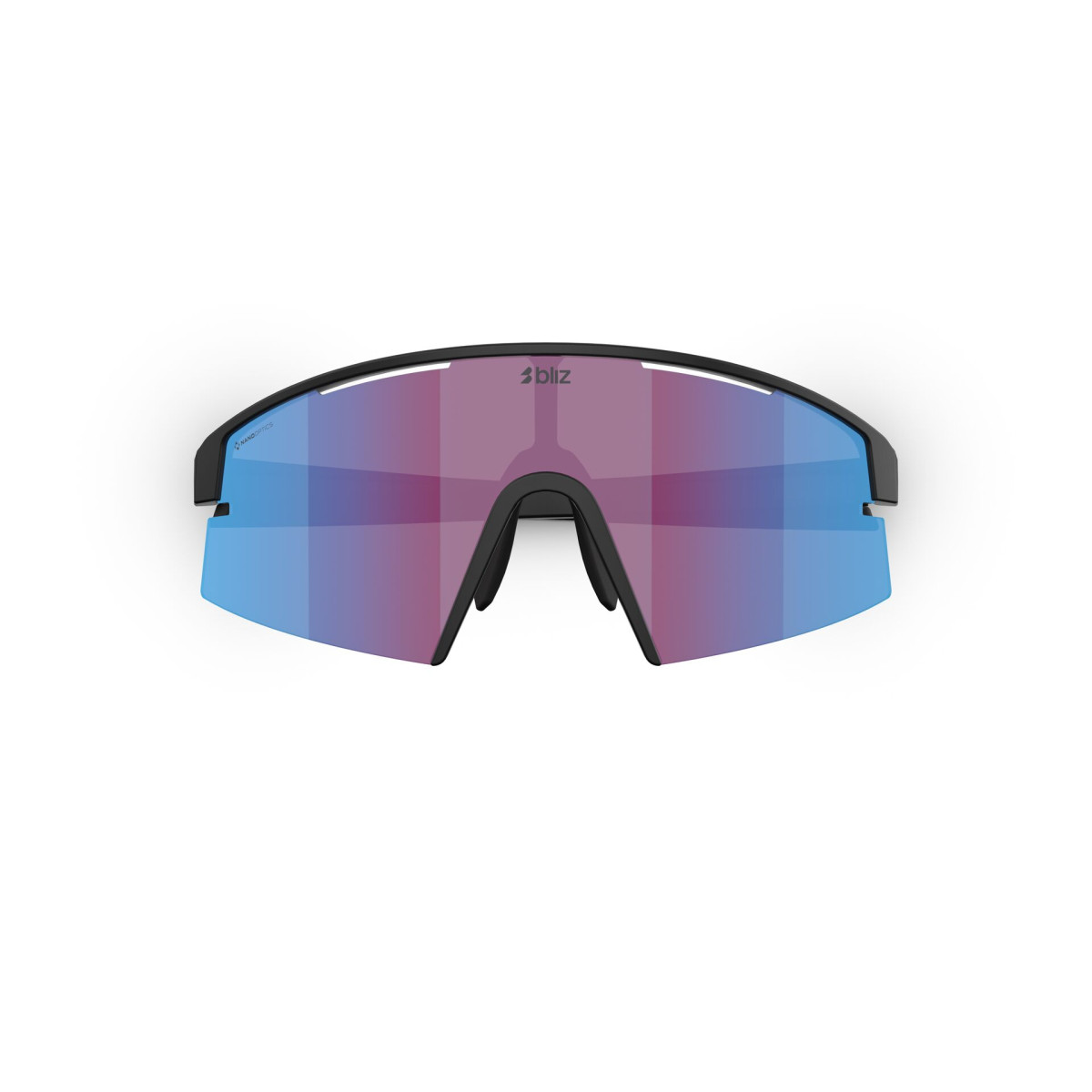 BLIZ P006 Small päikeseprillid | Nano Optics | Matte Black - Violet Blue Multicolour