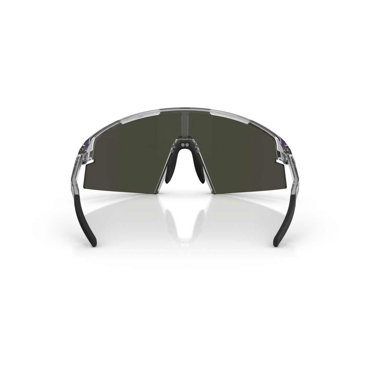 BLIZ P006 Small päikeseprillid | Crystal Black - Green Multicolour