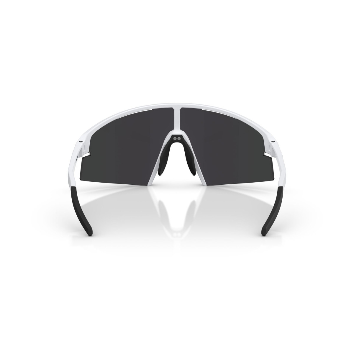 BLIZ P006 Small päikeseprillid | Matte White - Smoke Purple Mirror