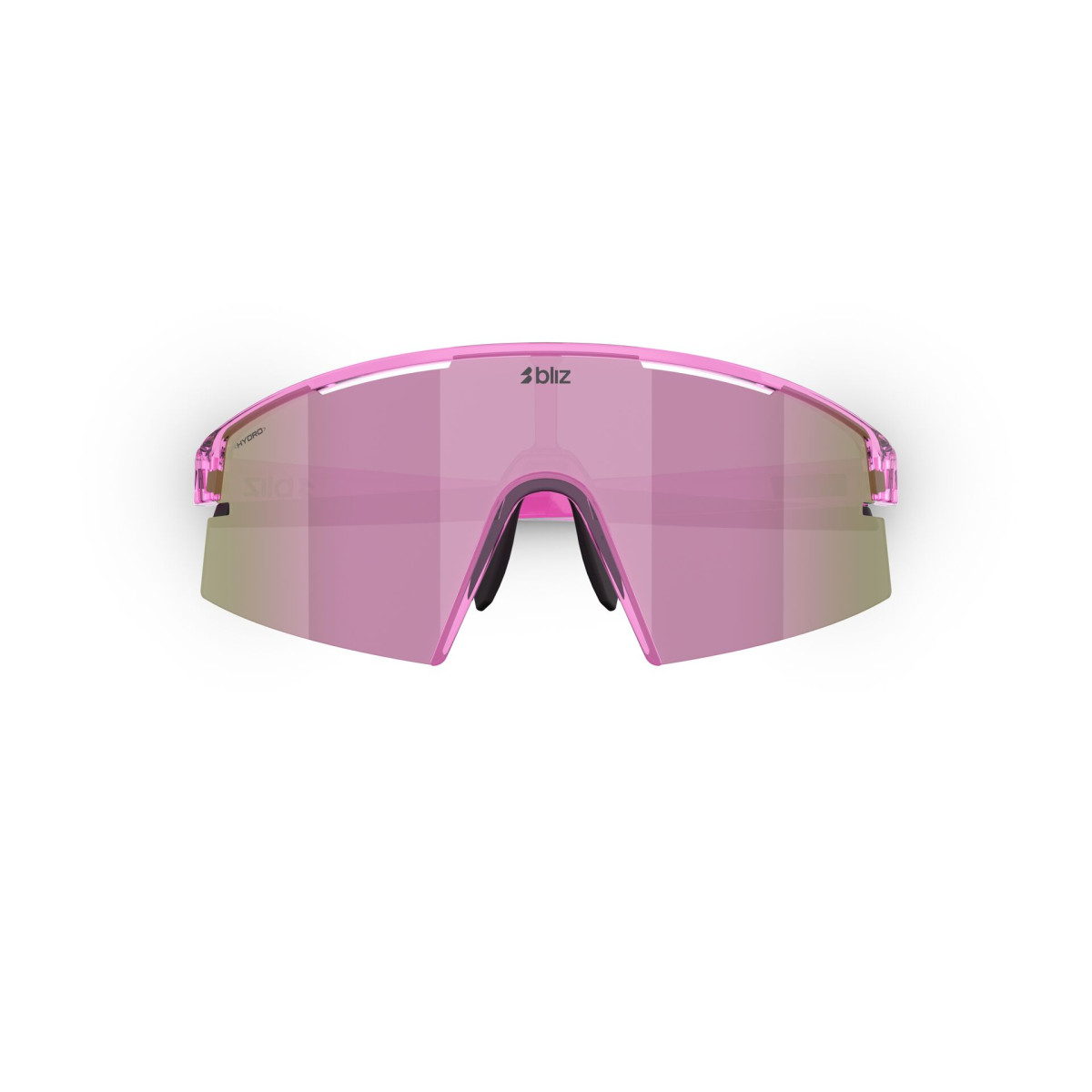 BLIZ P006 Small päikeseprillid | Transparent Pink - Brown Rose Multicolour