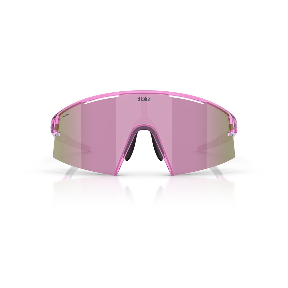BLIZ P006 Small päikeseprillid | Transparent Pink - Brown Rose Multicolour