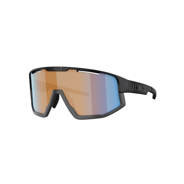 BLIZ Vision päikeseprillid | Nano Optics - Nordic Light | Black - Coral Orange Blue