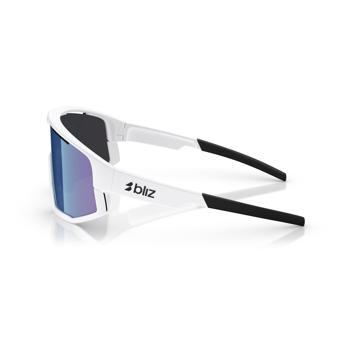 BLIZ Vision saulesbrilles | White - Smoke Blue