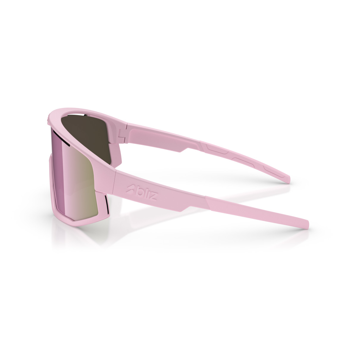 BLIZ Vision saulesbrilles | Matt Powder Pink - Brown Rose Multicolour