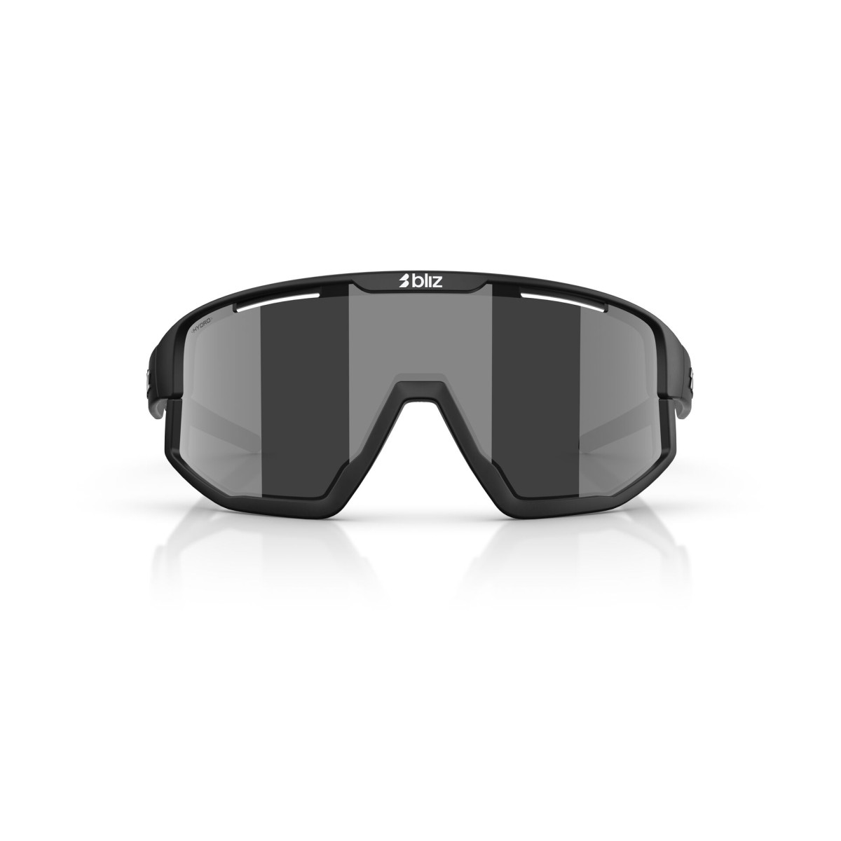 BLIZ Vision Sunglasses | Matte Black - Smoke Silver Mirror