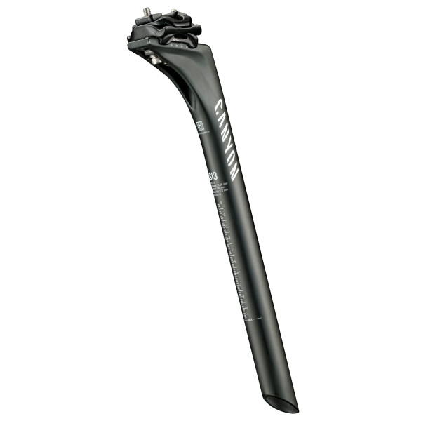 Canyon S13 VCLS CF sadulapost | 27.2mm | Black - White