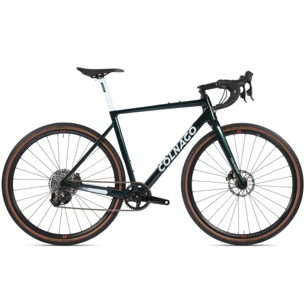 Colnago G3-X gravel jalgratas | Sram Rival AXS 1x12 | British Racing Green - Minutiline