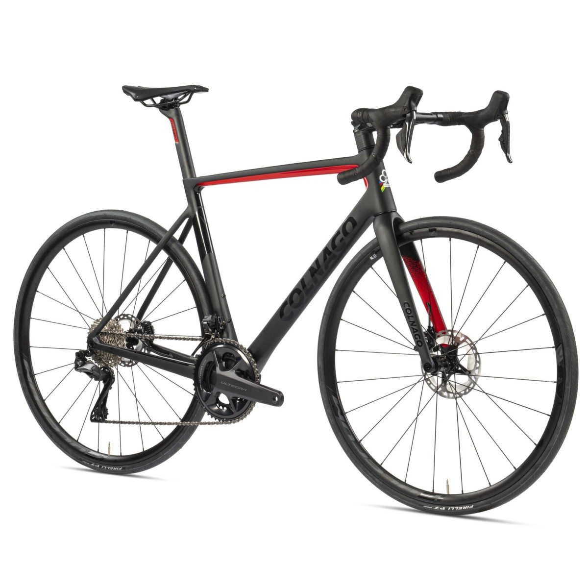 Colnago V3 Road Bike | Sram Rival AXS | Black - Red