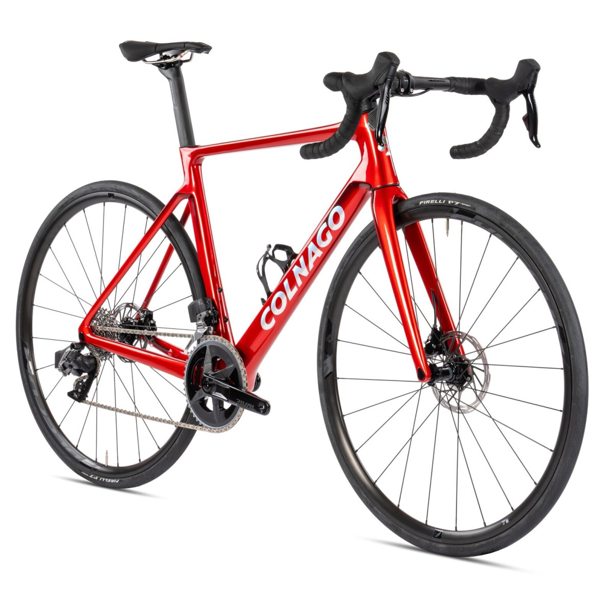 Colnago V4 maanteeratas | Shimano 105 R7170 Di2 Disc | Fulcrum Racing 600 DB | punane