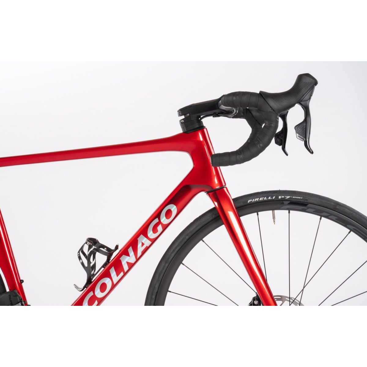 Colnago V4 maanteeratas | Shimano 105 R7170 Di2 Disc | Fulcrum Racing 600 DB | punane