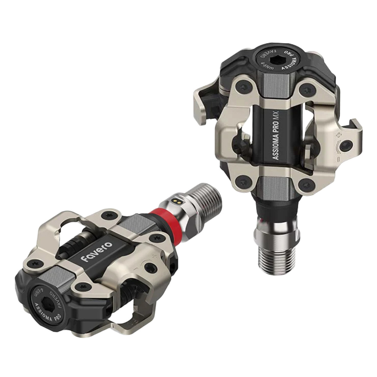 Favero Assioma PRO MX-1 Single Sensing Power Meter pedāļi | Shimano SPD