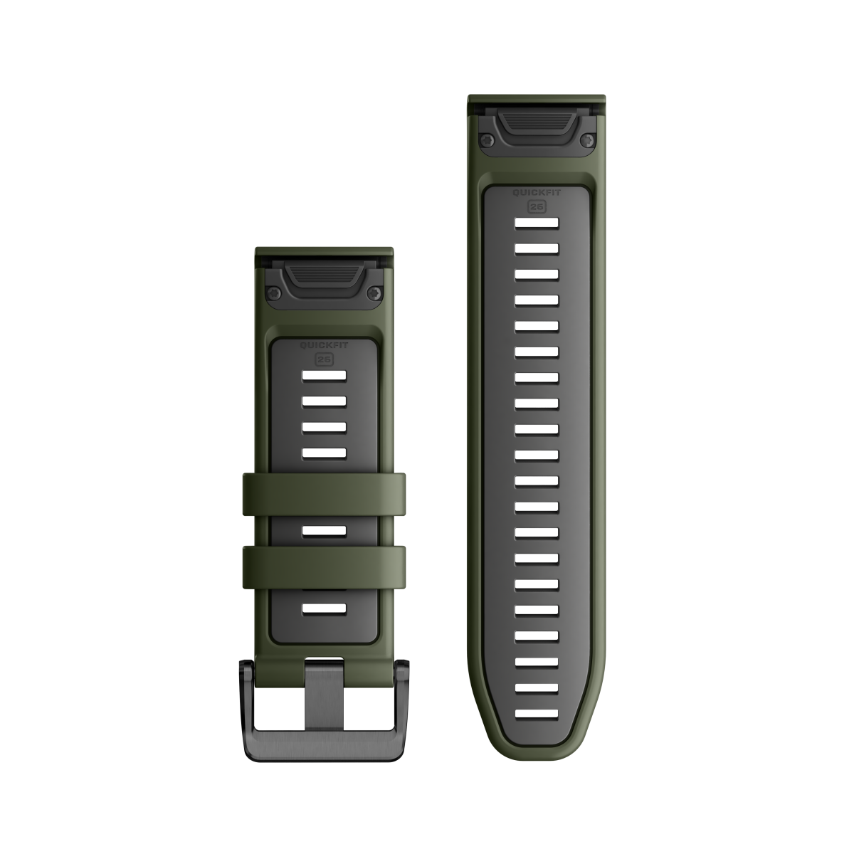 Garmin QuickFit® 26 Silikoonist kellarihm | Moss - grafiit