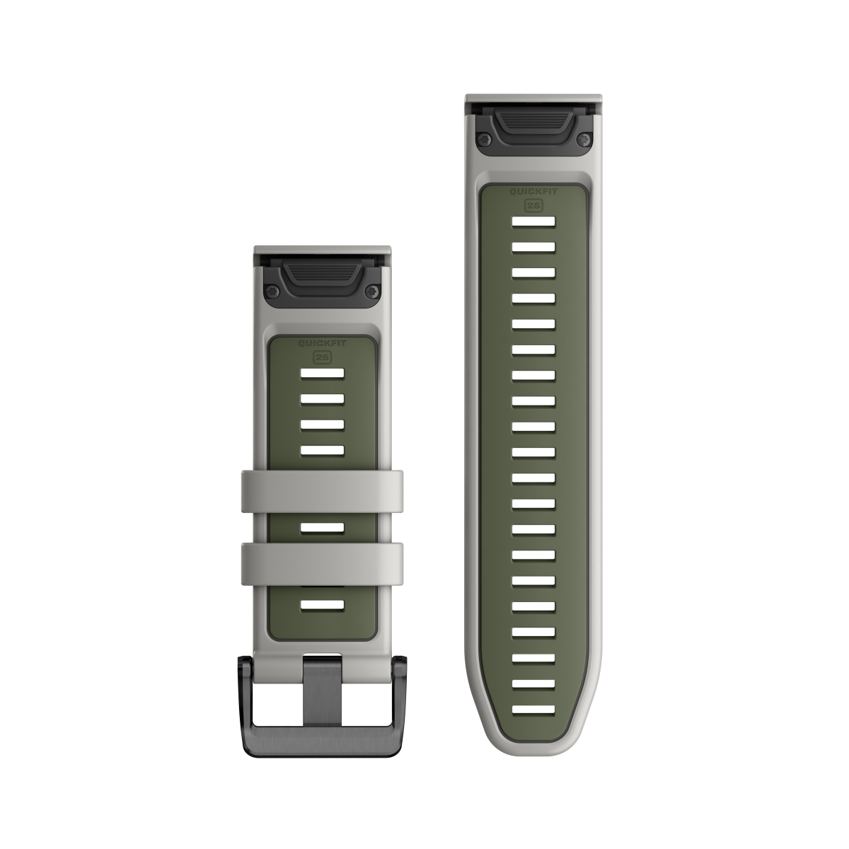 Garmin QuickFit® 26 Silikoonist kellarihm | Sumuhall - Moss