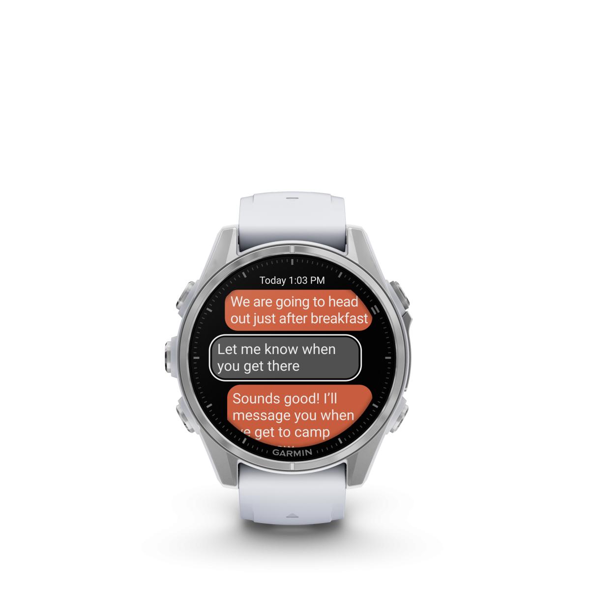 Garmin fēnix® 8 Amoled nutikell | 43 mm | Hõbedane - Whitestone