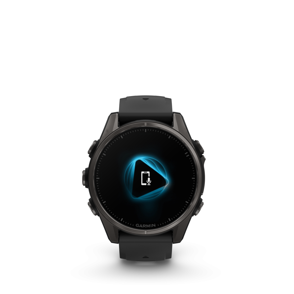 Garmin fēnix® 8 Amoled Titanium - Safīra viedpulkstenis | 43 mm | Oglekļa pelēks - melns