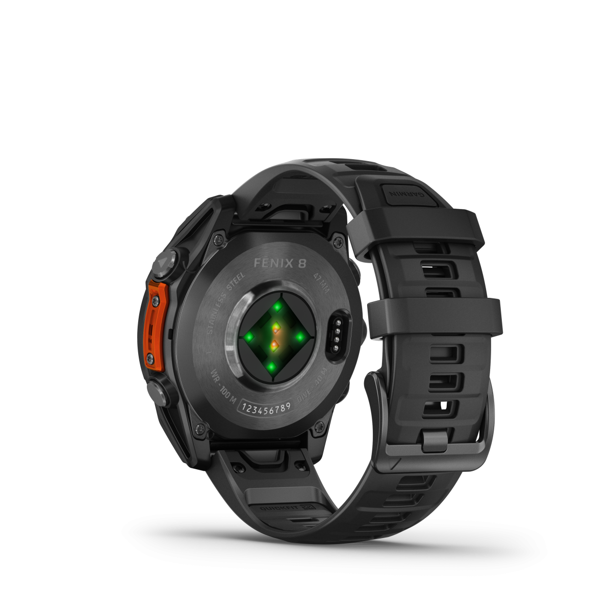 Garmin fēnix® 8 Amoled nutikell | 47 mm | Slate Gray - Must