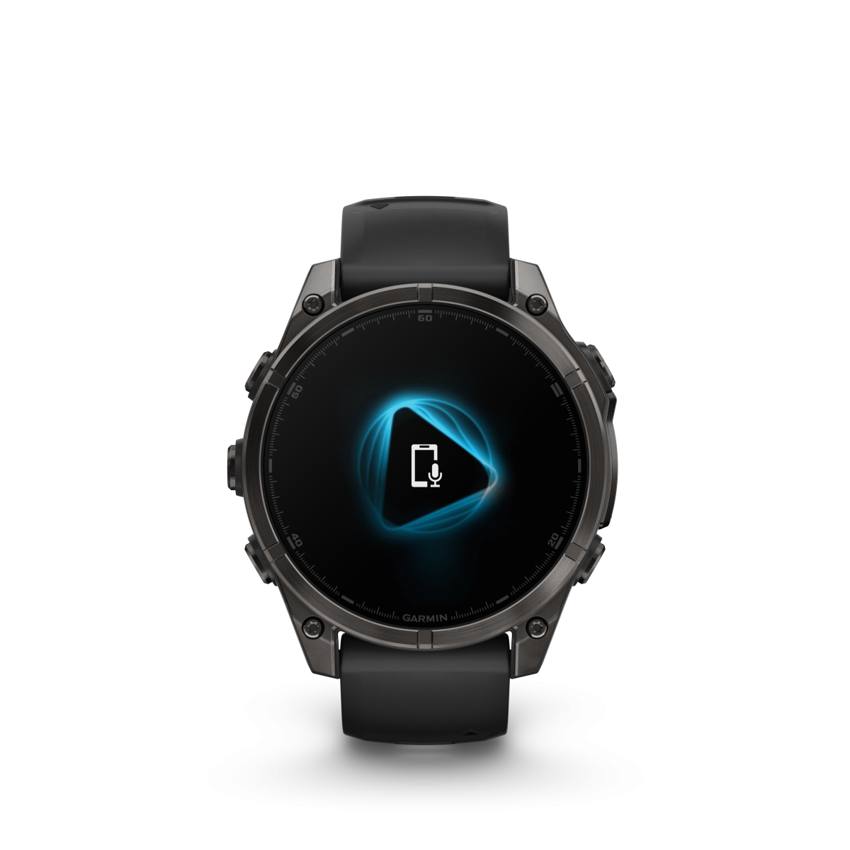 Garmin fēnix® 8 Amoled Titanium - Sapphire nutikell | 47 mm | Carbon Gray - Must