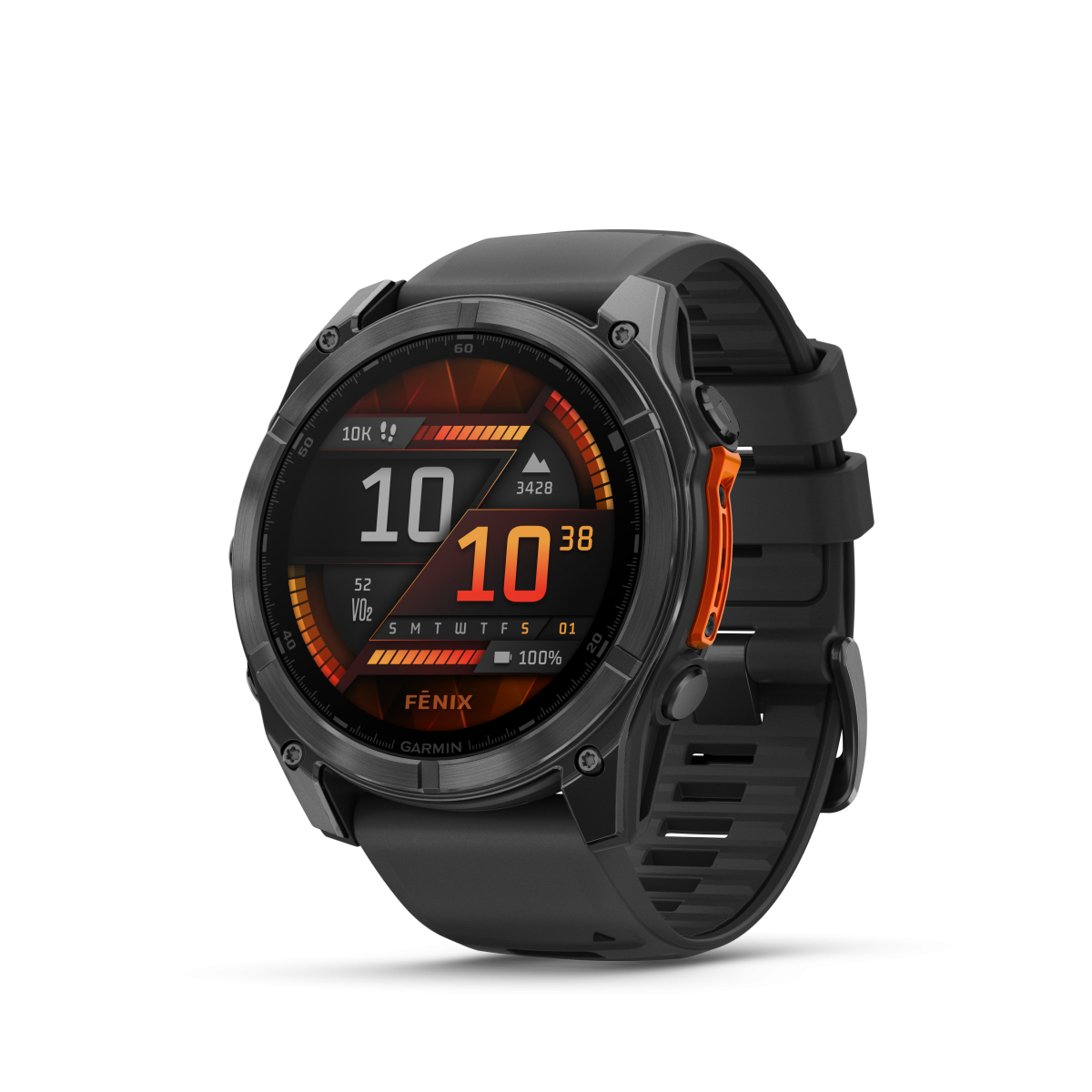 Garmin fēnix® 8 Amoled nutikell | 51 mm | Slate Gray - Must