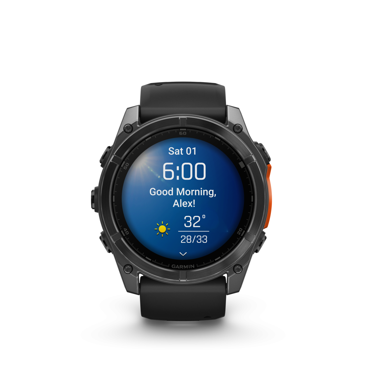 Garmin fēnix® 8 Amoled nutikell | 51 mm | Slate Gray - Must
