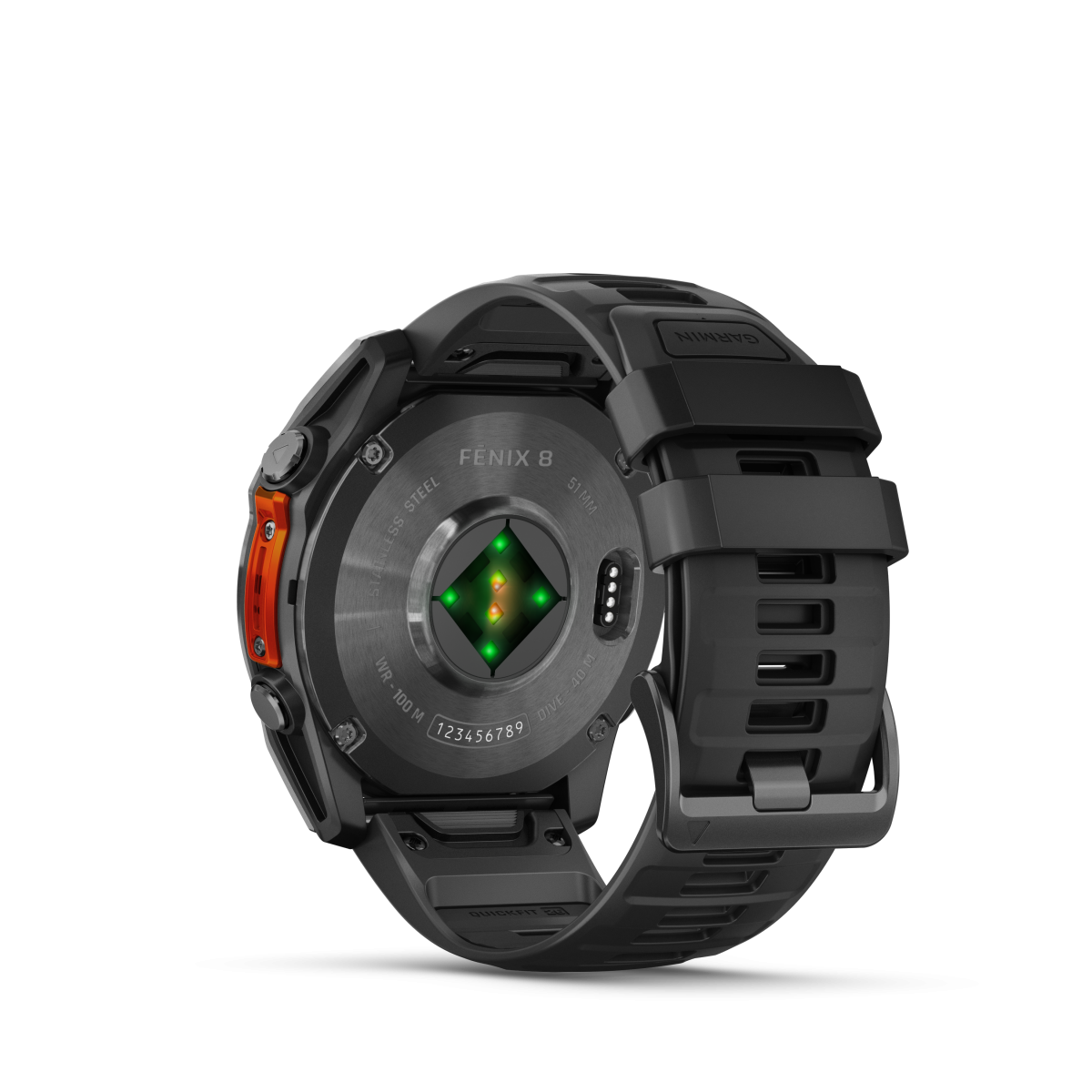 Garmin fēnix® 8 Amoled nutikell | 51 mm | Slate Gray - Must