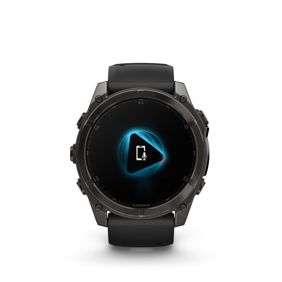 Garmin fēnix® 8 Amoled Titanium - Sapphire nutikell | 51 mm | Carbon Gray - Must