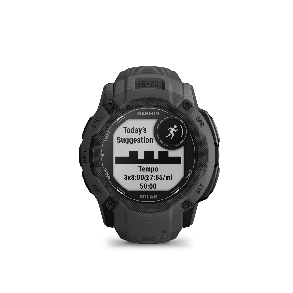 Garmin Instinct® 2X Solar viedpulkstenis | 50 mm | Grafīts