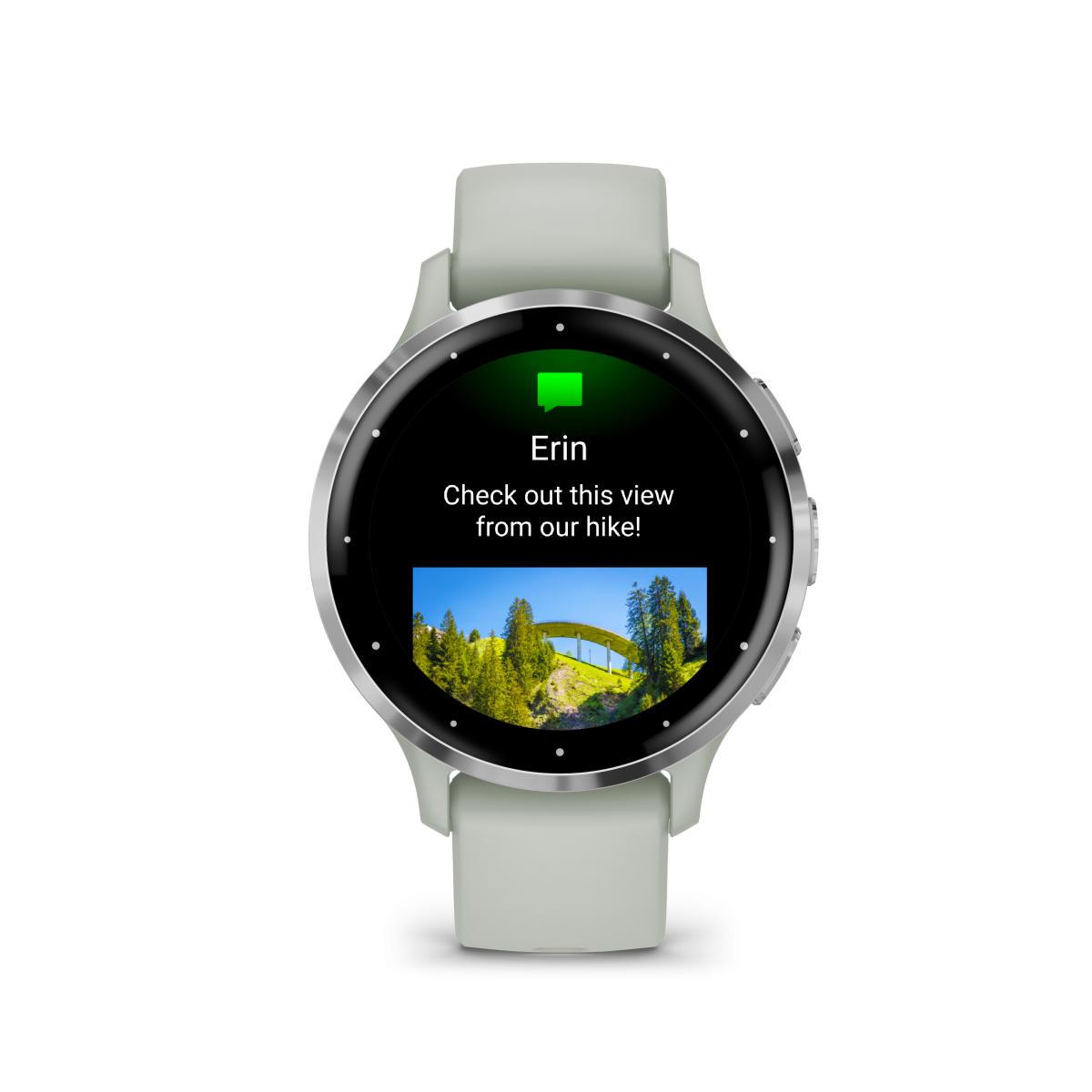 Garmin Venu® 3S viedpulkstenis | 41 mm | Gaiši pelēks