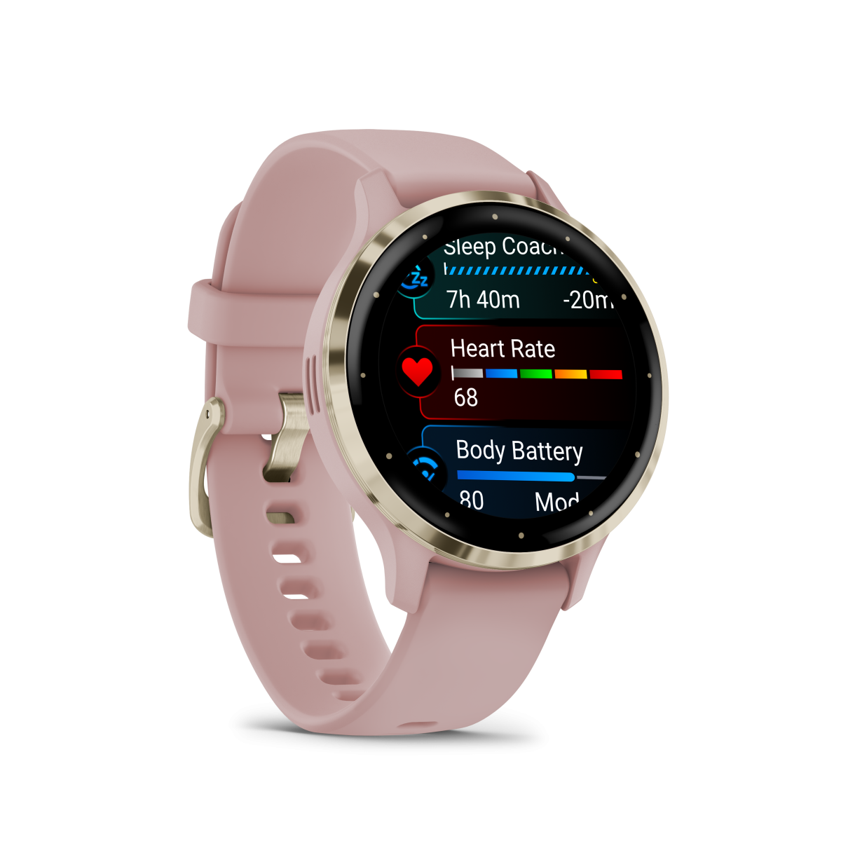 Garmin Venu® 3S viedpulkstenis | 41 mm | Dust Rose