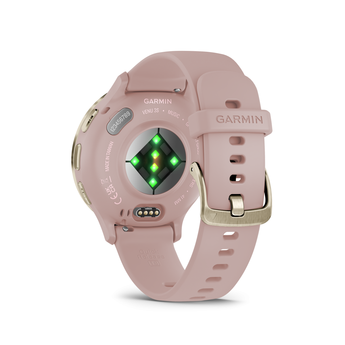 Garmin Venu® 3S viedpulkstenis | 41 mm | Dust Rose