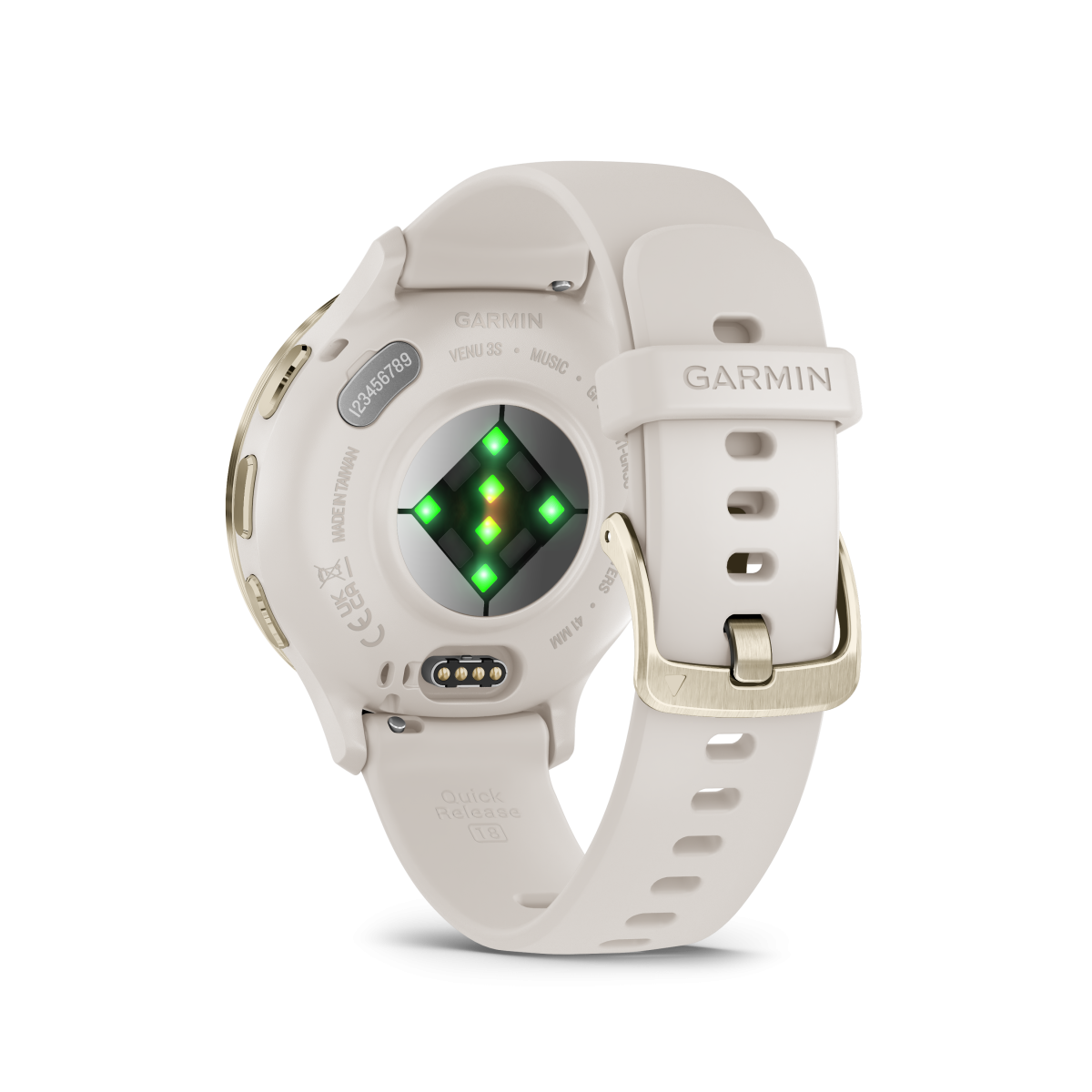 Garmin Venu® 3S Smart Watch | 41 mm | Steel Bezel
