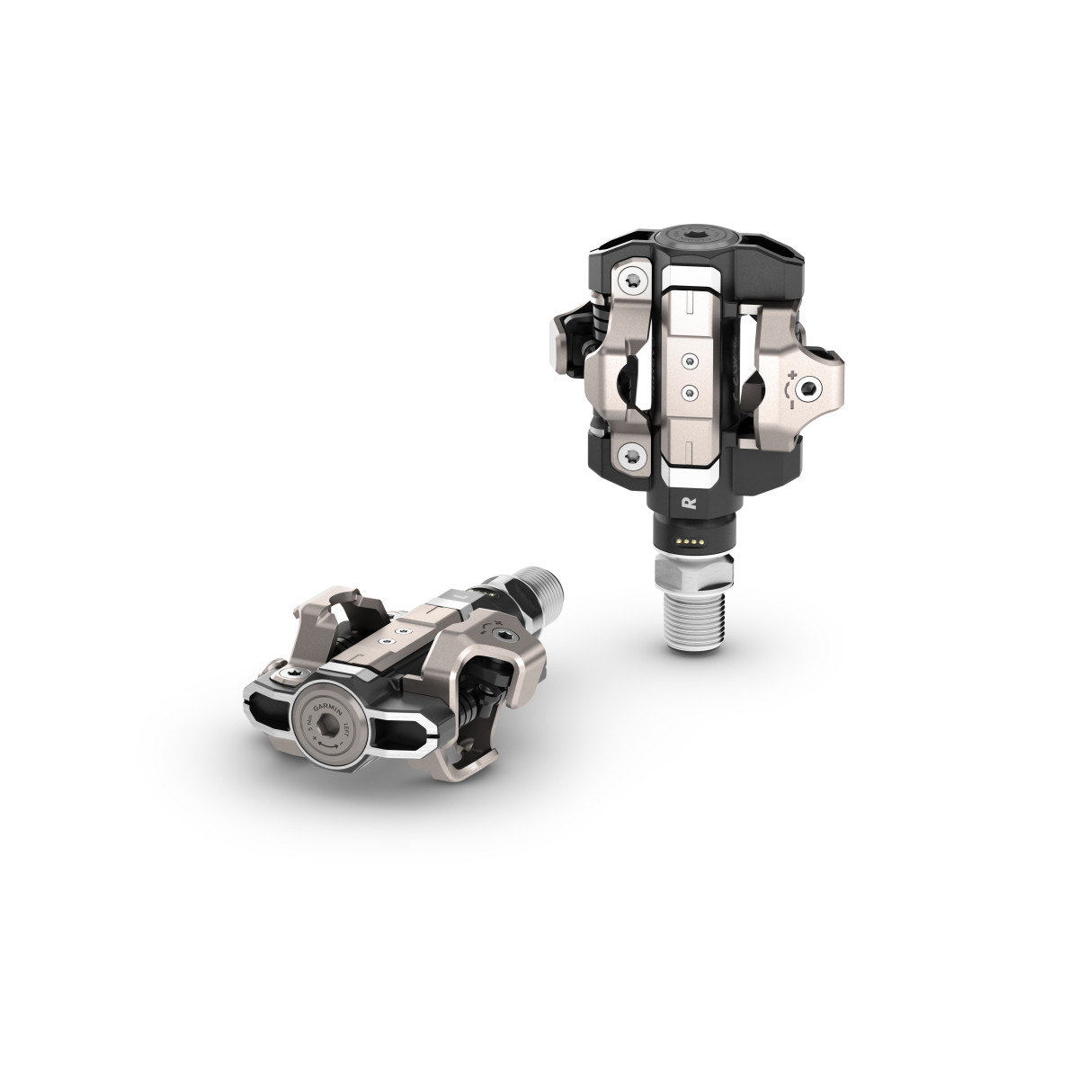 Garmin Rally RS/XC210 Dual Sensing Power Meter pedāļu komplekts | Shimano SPD-SL / Shimano SPD