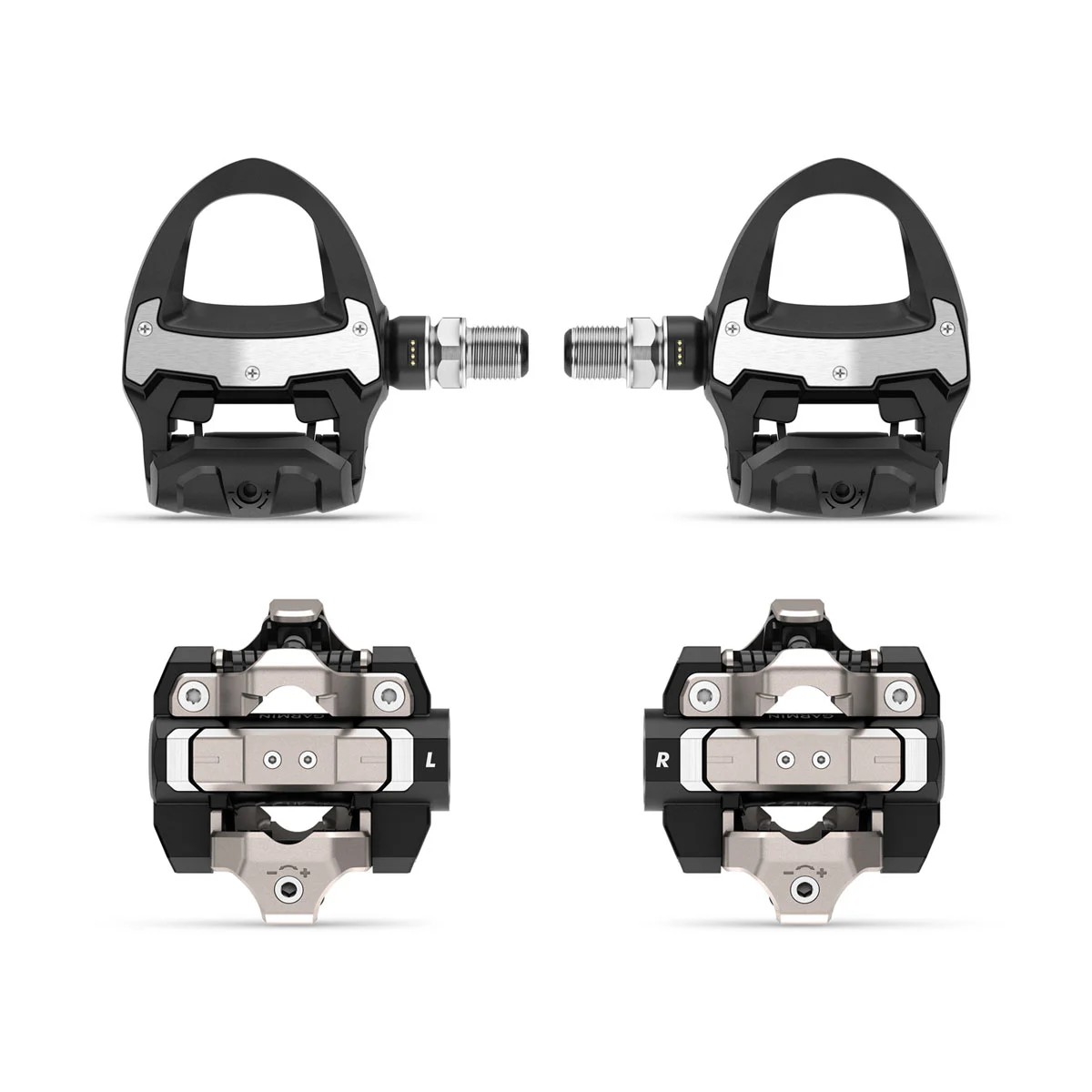 Garmin Rally RS/XC210 Dual Sensing Power Meter pedāļu komplekts | Shimano SPD-SL / Shimano SPD
