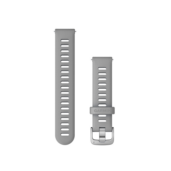 Garmin Quick Release 18 Silikoonist kellarihm | Powder Grey - Silver