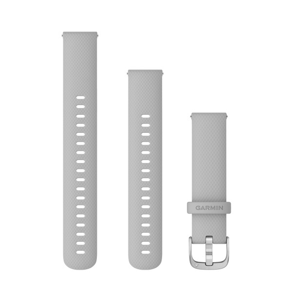 Garmin Quick Release 18 Silikoonist kellarihm | Mist Grey - Silver