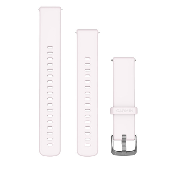Garmin Quick Release 18 Silikoonist kellarihm | Blush Pink - Silver