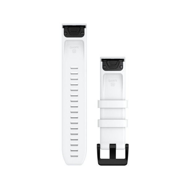 Garmin QuickFit® 22 Silikoonist kellarihm | White
