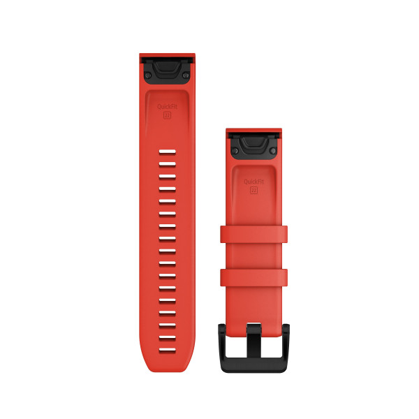 Garmin QuickFit® 22 Silikoonist kellarihm | Laser Red
