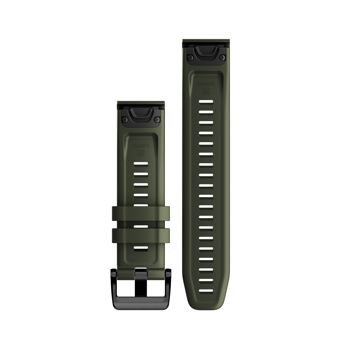 Garmin QuickFit® 22 Silicone Watch Band | Moss